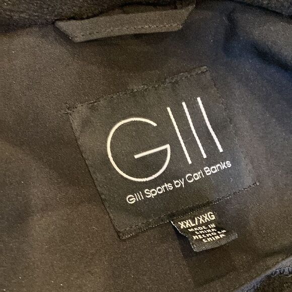 Kansas City Chiefs G-III By Carl Banks Black Waterproof all weather jacket XXL - Picture 7 of 8